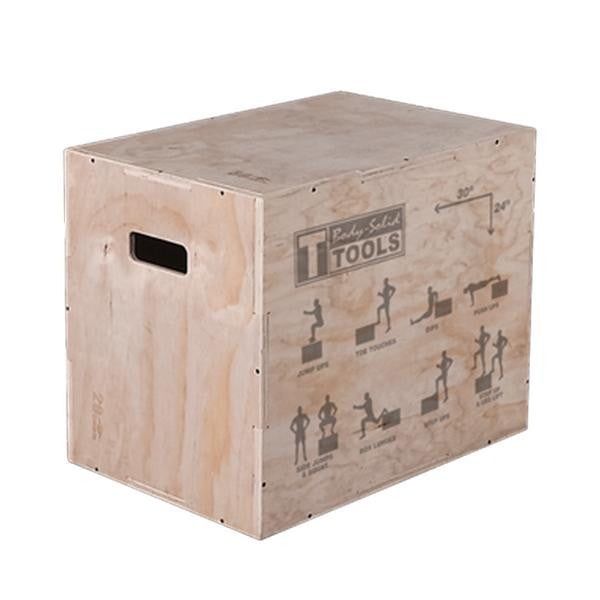 Body Solid 3-in-1 Plyometrische Holzbox (BSTWPBOX)