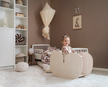 Fitwood Schaukelpferd NUPPU Birke