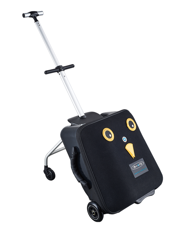Micro Micro Ride On Luggage Eazy Black (ML0013)