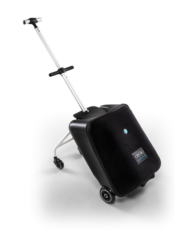 Micro Micro Ride On Luggage Eazy Black (ML0013)