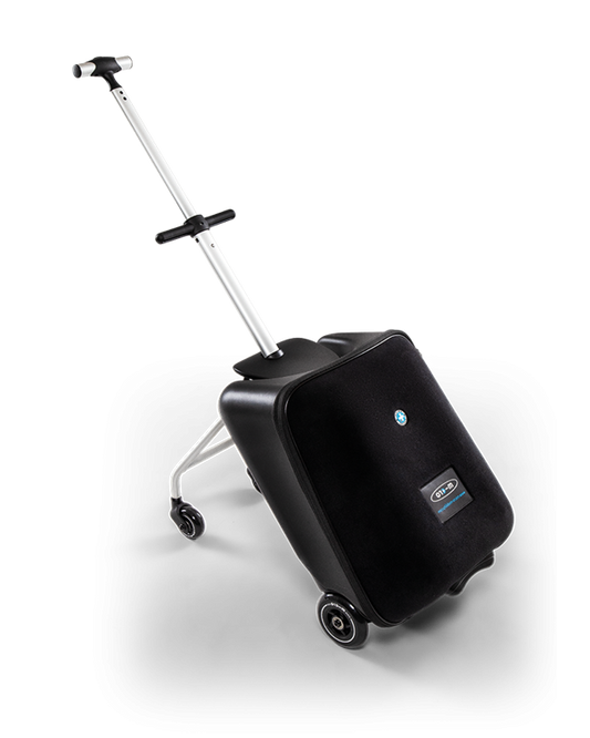 Micro Micro Ride On Luggage Eazy Black (ML0013)