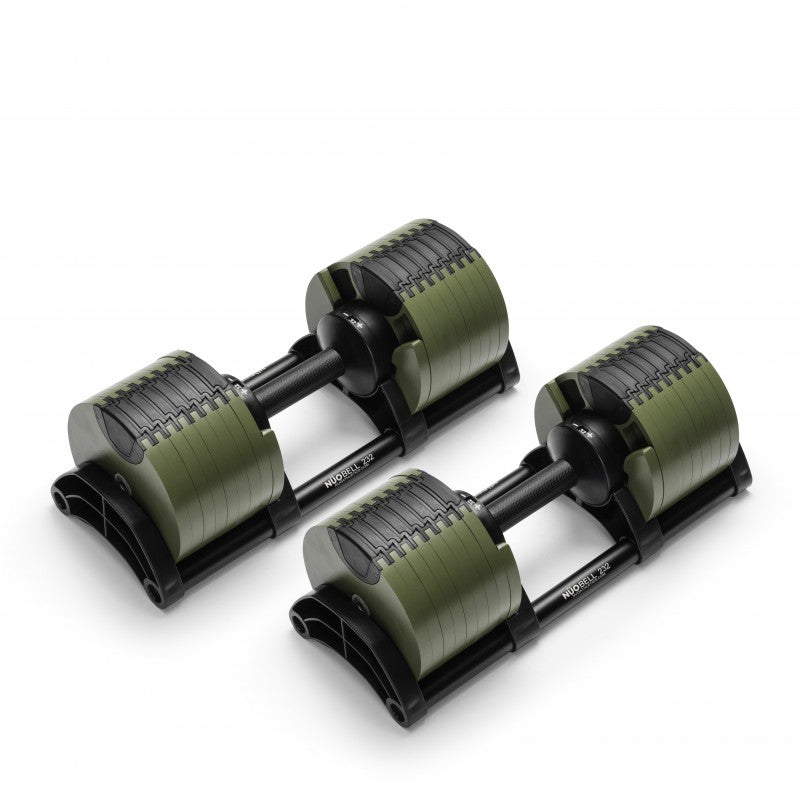 NÜOBELL Kurzhanteln 2-32kg "Green Edition" (NB232GREBLA)