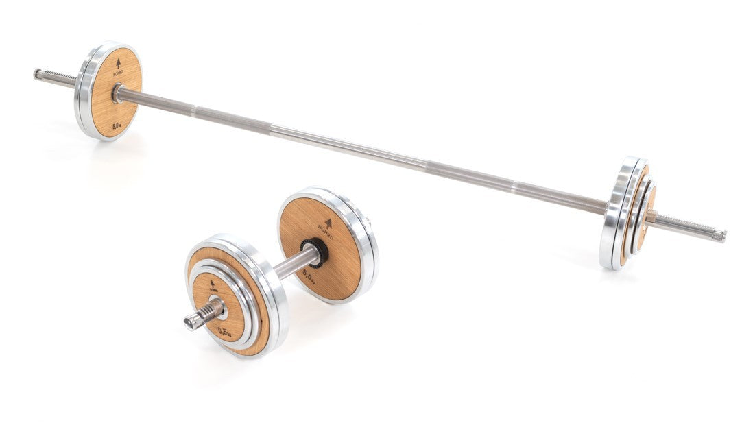 NOHrD Langhantelstange 160cm, 25mm mit SlideLock™-System von Gungnir