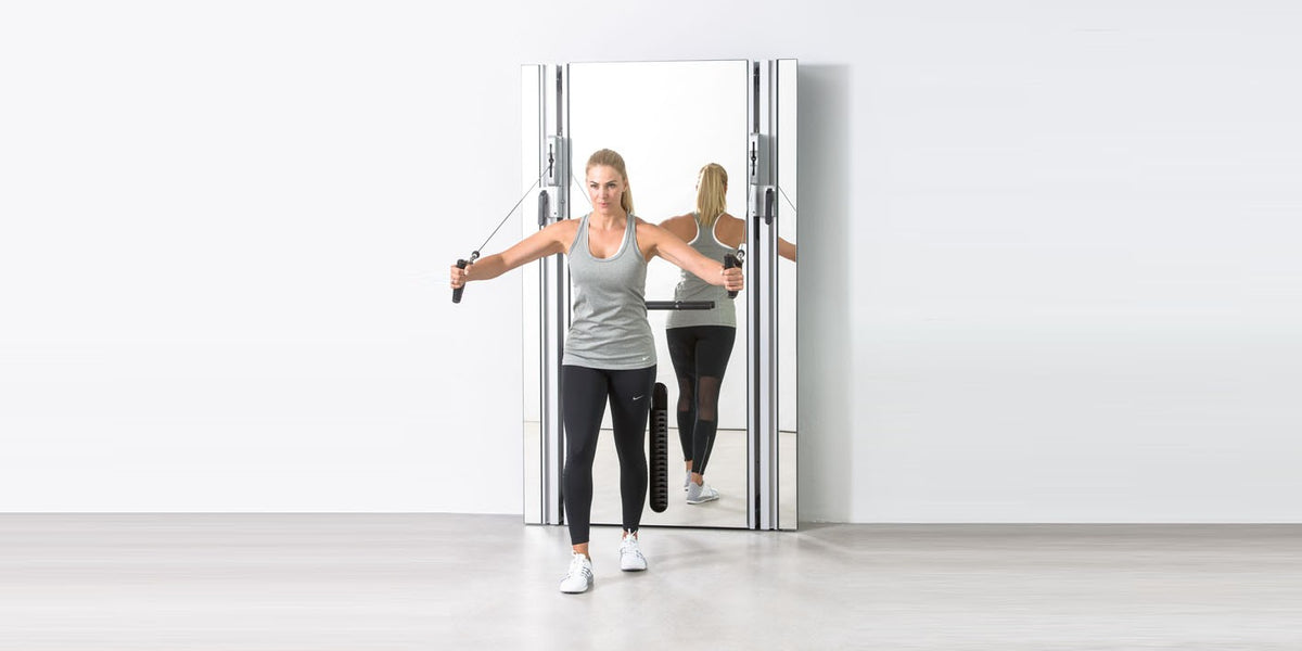 Stil-Fit Kabelzug PRO mit Spiegel
