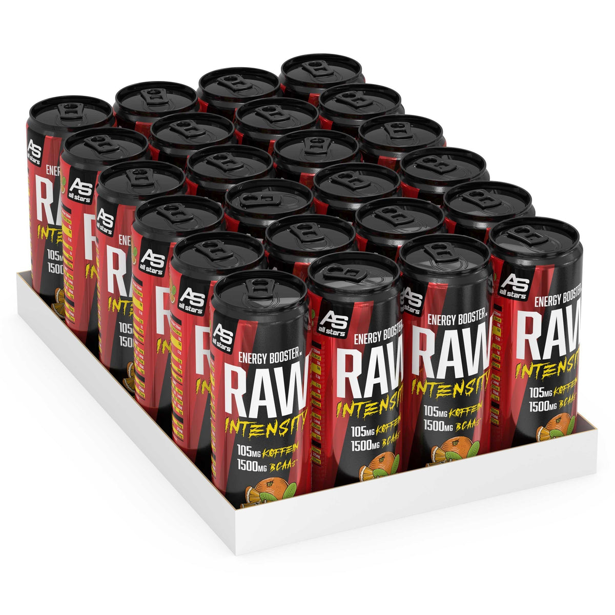 All Stars  Raw Intensity Booster, 24 Dosen à 330ml