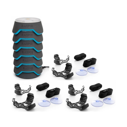 Blazepod-Set: Trainer Kit + Functional Adapter