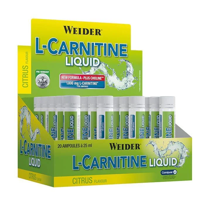 Weider L-Carnitine Liquid 20 Ampullen
