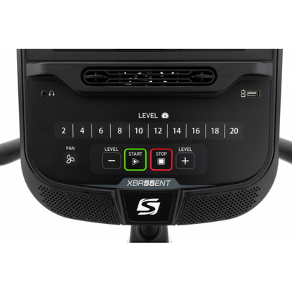 Spirit Fitness XBR55ENT Entertainment Liege-Ergometer