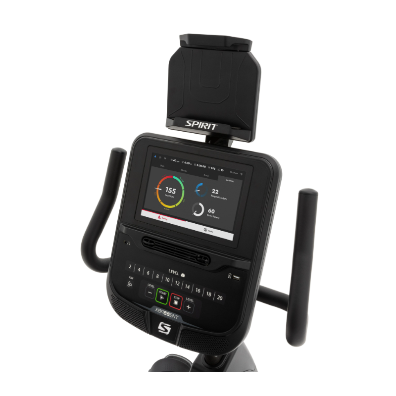 Spirit Fitness XBR55ENT Entertainment Liege-Ergometer