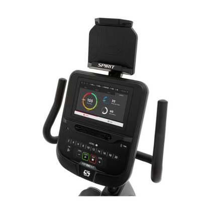 Spirit Fitness XBR55ENT Entertainment Liege-Ergometer
