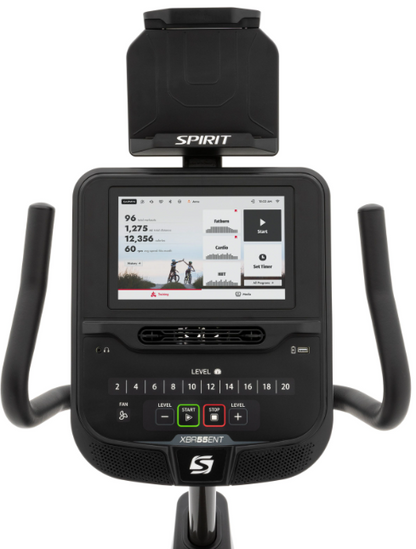 Spirit Fitness XBR55ENT Entertainment Liege-Ergometer
