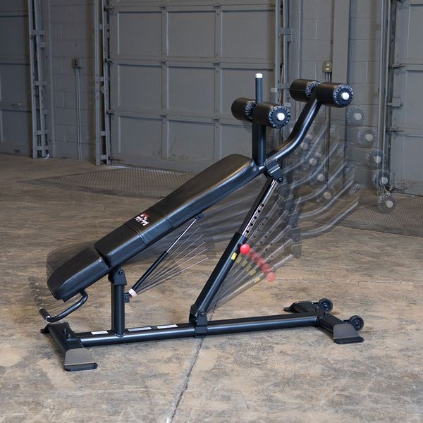 Body Solid Pro Club Line Ab Bench SAB500B