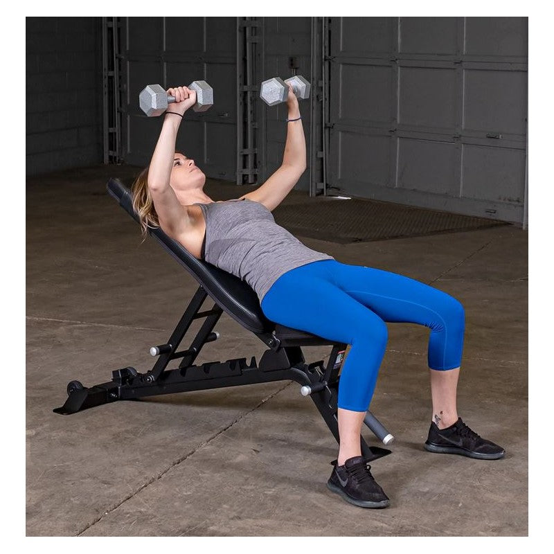 Set-Angebot - Body Solid GPR400 Power Rack + Functional Trainer 2x95kg + Universalbank + 135kg Langhantel-Satz