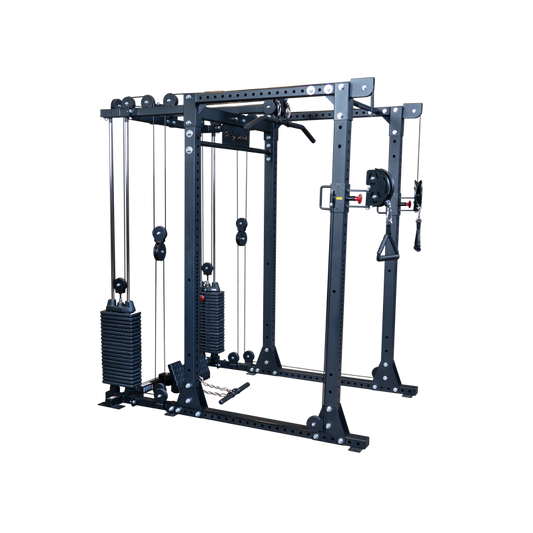 Set-Angebot - Body Solid GPR400 Power Rack mit Functional Trainer 2 x 95kg