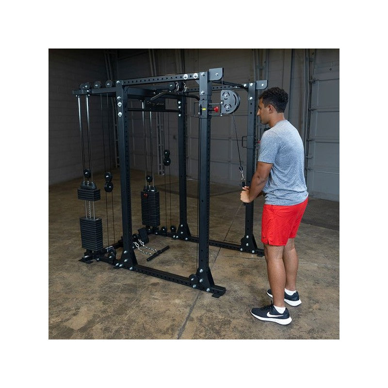 Set-Angebot - Body Solid GPR400 Power Rack mit Functional Trainer 2 x 95kg