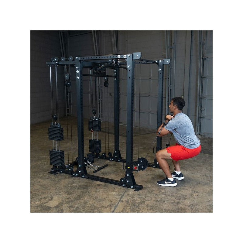 Set-Angebot - Body Solid GPR400 Power Rack mit Functional Trainer 2 x 95kg