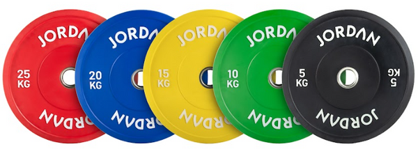 Jordan Gummi Bumper Plates 51mm, farbig (JF-CRBP)