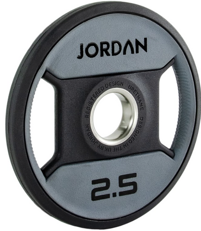 200kg - 1000kg Set Jordan Dual Grip Premium Gewichtsscheiben Urethan 51mm (JF-OPUDG)