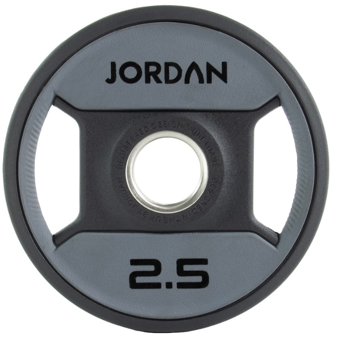 200kg - 1000kg Set Jordan Dual Grip Premium Gewichtsscheiben Urethan 51mm (JF-OPUDG)