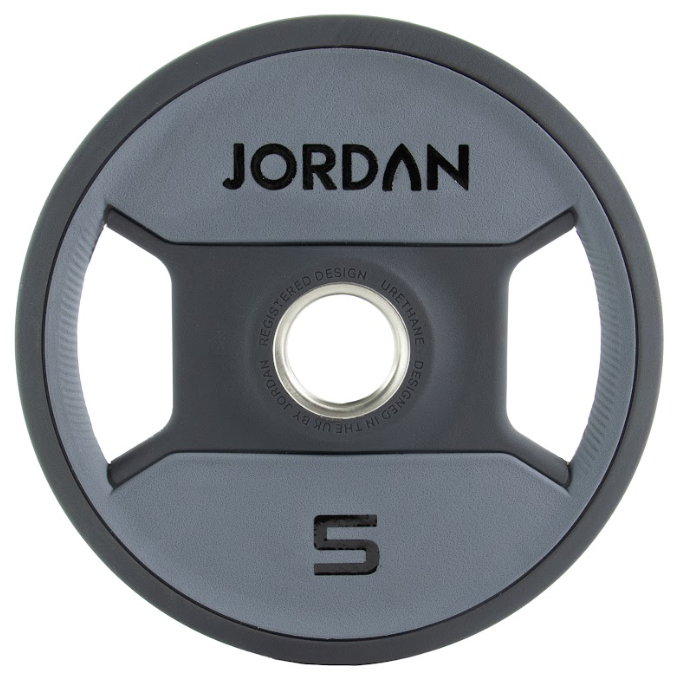200kg - 1000kg Set Jordan Dual Grip Premium Gewichtsscheiben Urethan 51mm (JF-OPUDG)