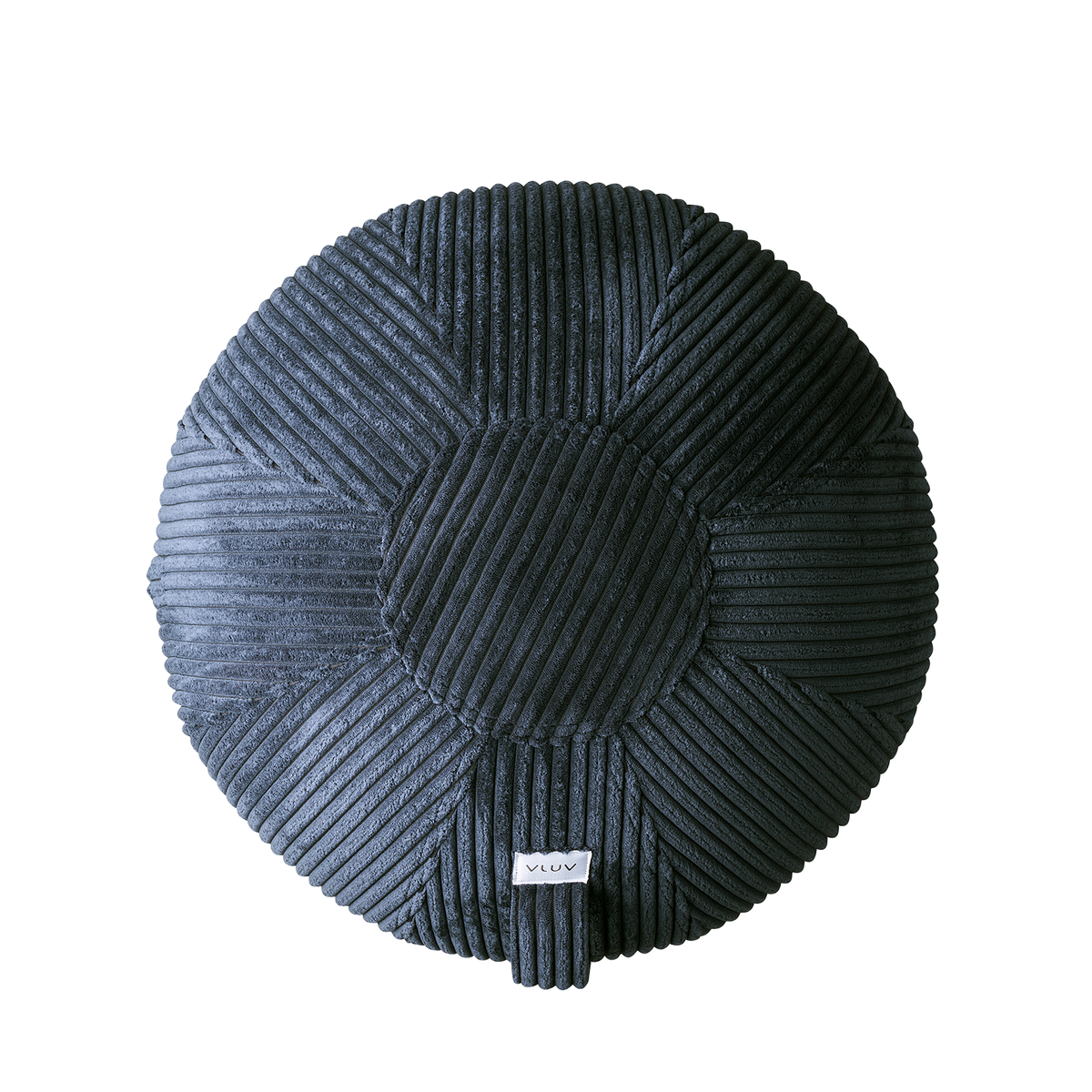 VLUV VLIP Breitcord-Kinder-Sitzball, Navy, 50-55cm