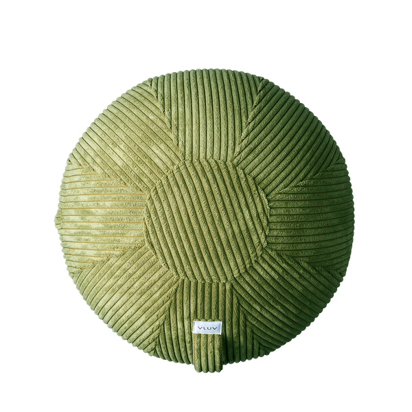 VLUV VLIP Breitcord-Kinder-Sitzball, Olive, 50-55cm