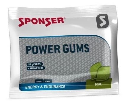 Sponser Power Gums Sour 20 x 75g Beutel