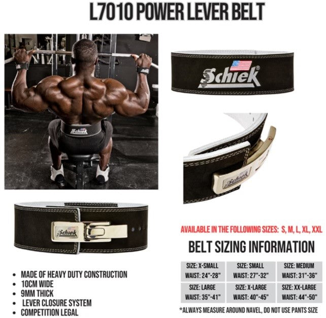 Schiek Power Lever Belt L7010