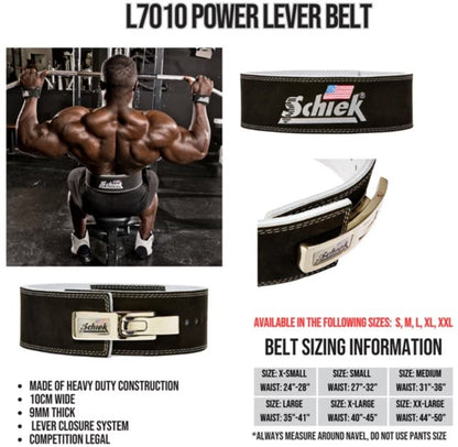 Schiek Power Lever Belt L7010