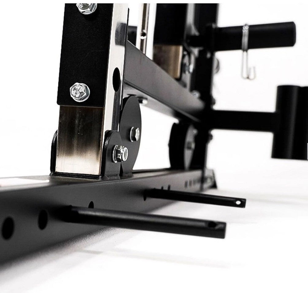 Iron Life Multifunktions-Smith Gym mit Functional Trainer und Half Rack  (IR-1009B)