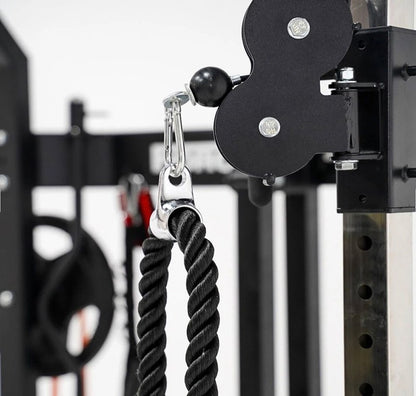 Iron Life Multifunktions-Smith Gym mit Functional Trainer und Half Rack  (IR-1009B)