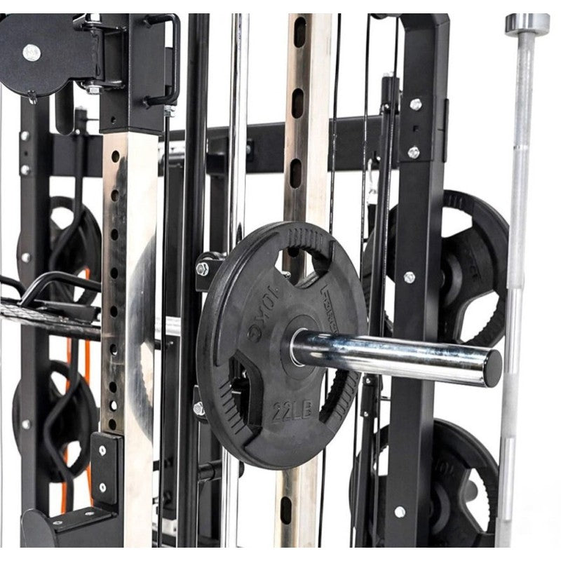 Iron Life Multifunktions-Smith Gym mit Functional Trainer und Half Rack  (IR-1009B)