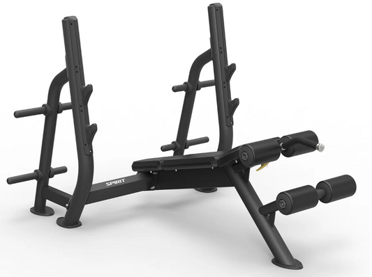 Spirit Fitness Commercial Olympic Decline Bench (SP-4211)
