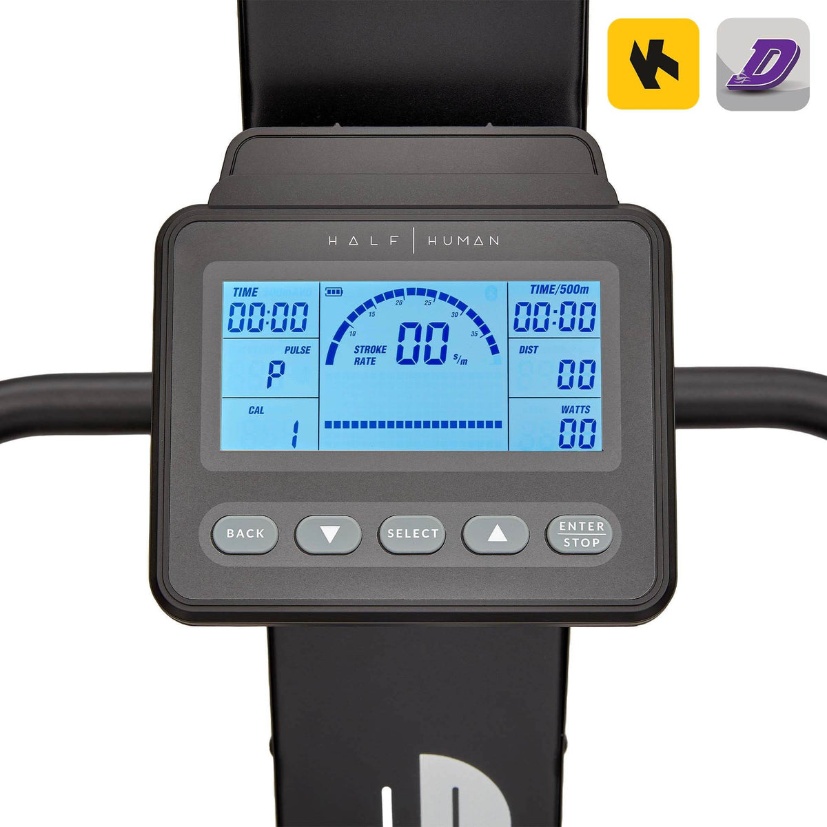 Half Human Air Ski mit Bodenplatte