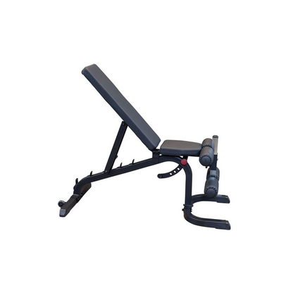 Set-Angebot - Body Solid Rack GPR370B mit Trainingsbank GFID31B, Bein-/Bizepsteil und 135kg Langhantel-Satz und SZ-Curl-Stange