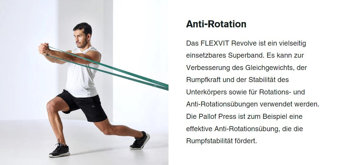 Flexvit Powerband Revolve 3er Set "Gym"