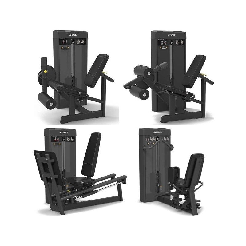 Spirit Fitness Commercial "LEG SET" mit 4 Maschinen