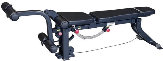 Body Solid  Trainingsbank mit kabelgebundenem Beinteil (GLEG)