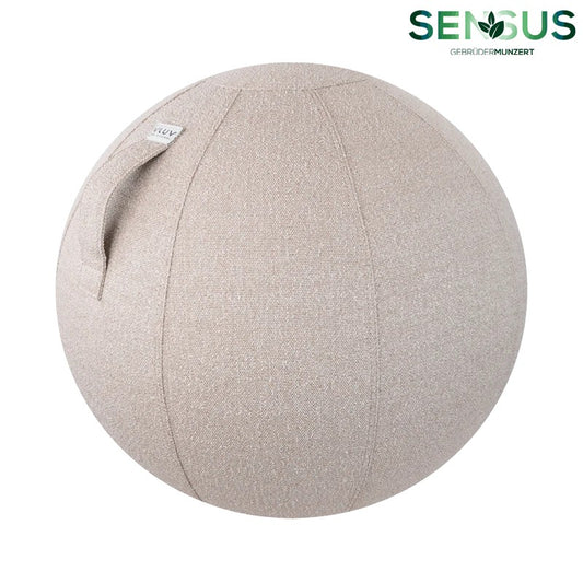 VLUV VAIR Stoff-Sitzball, Linen, 60-65cm