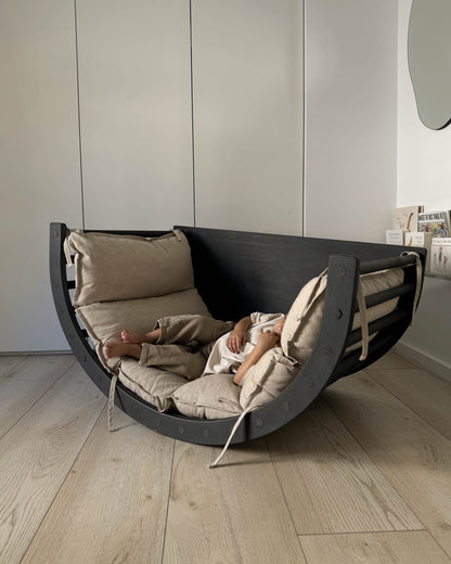 Fitwood Kletterbogen LUOTO II schwarz