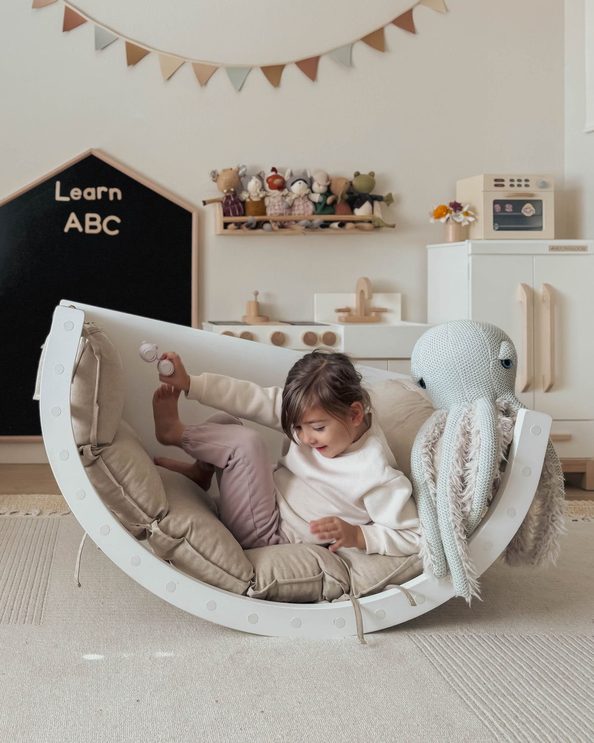 Fitwood Kletterbogen LUOTO II weiss