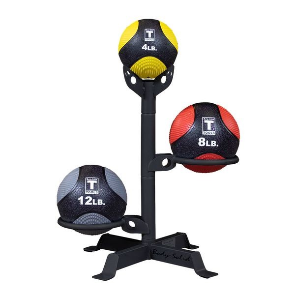 Body Solid Ständer für 4 Medizinbälle GMR5B