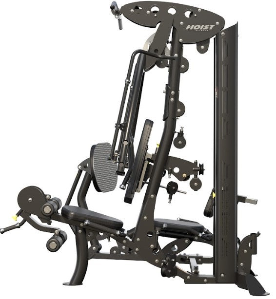 Hoist Fitness V4 Elite Gym mit V-Ride Beinpresse