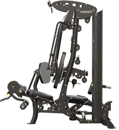 Hoist Fitness V4 Elite Gym mit V-Ride Beinpresse