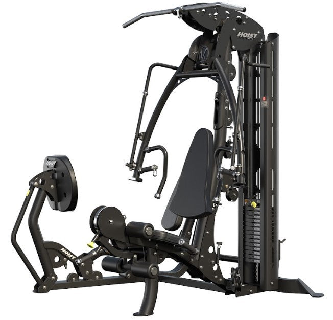 Hoist Fitness V4 Elite Gym mit V-Ride Beinpresse