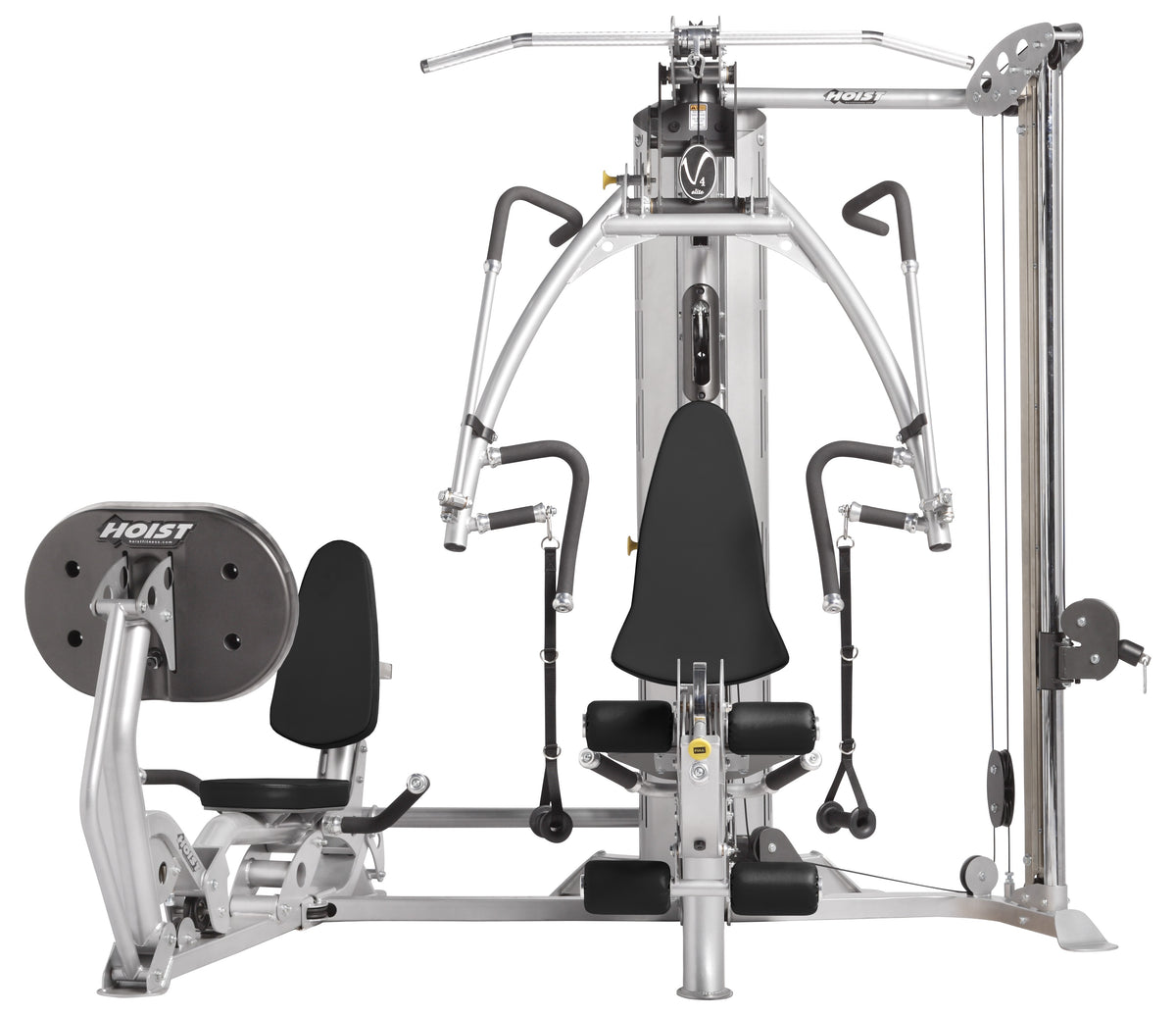 Hoist Fitness V4 Elite Gym mit V-Ride Beinpresse und Kabelzug - AUSSTELLUNGSMODELL