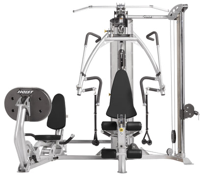 Hoist Fitness V4 Elite Gym mit V-Ride Beinpresse und Kabelzug - AUSSTELLUNGSMODELL