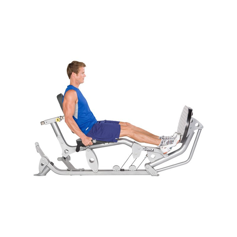 Hoist Fitness V4 Elite Gym mit V-Ride Beinpresse und Kabelzug - AUSSTELLUNGSMODELL