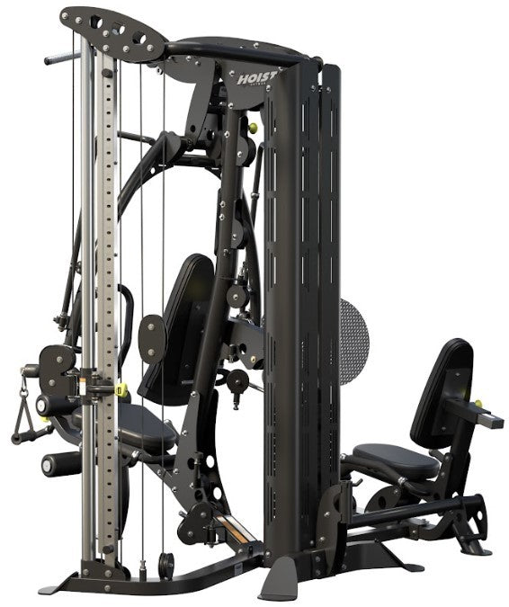 Hoist Fitness V4 Elite Gym mit V-Ride Beinpresse und Kabelzug