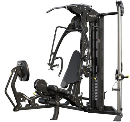 Hoist Fitness V4 Elite Gym mit V-Ride Beinpresse und Kabelzug